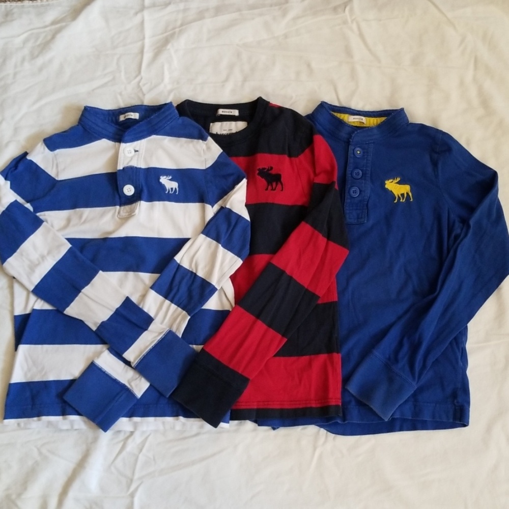 Abercrombie big boy Long Sleeve Tshirt sizeL